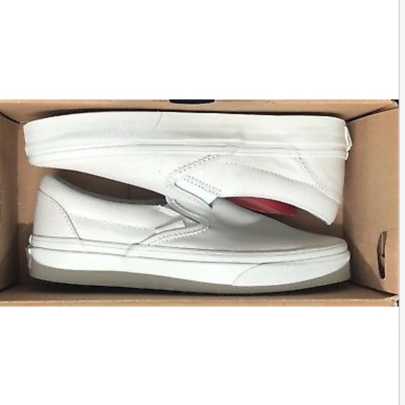 Vans Shoes - Vans Classic Slip Mono Canvas Milky Green Shoes